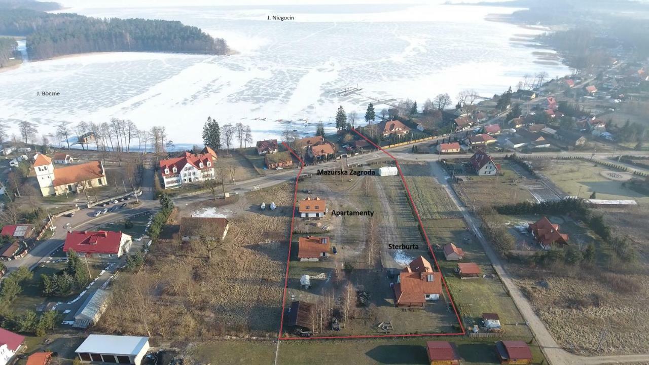 Sterburta Villa Rydzewo Buitenkant foto